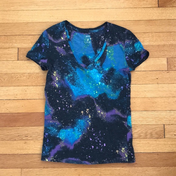 BDG Tops - Vibrant galaxy T-shirt BDG Tops - Vibrant galaxy T-shirt